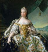 Jjean-Marc nattier Marie-Josephe de Saxe, Dauphine de France dite autrfois Madame de France oil on canvas